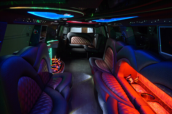 party bus Clearwater interiors